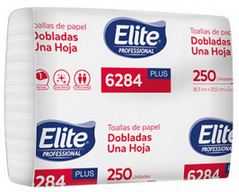 Toallas Elite Blanca 6 P  X 2500 Un. (6284)