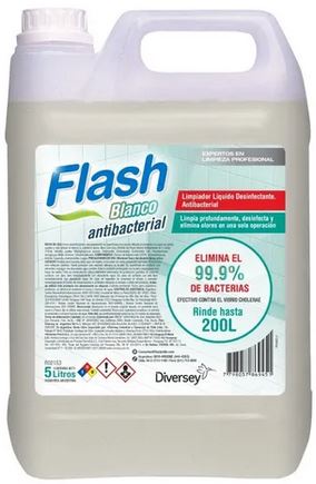 Flash Blanco Antibacterial X 5 Lts (diversey)