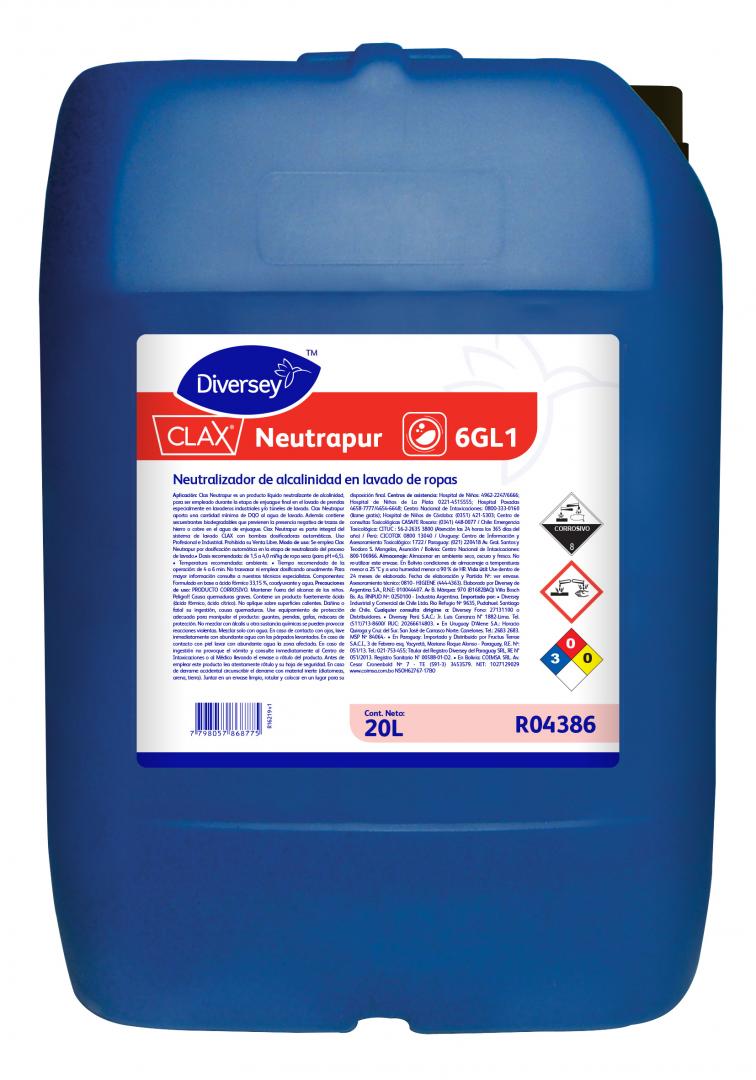 Clax Neutrapur Bidon X 20 Lts (diversey)
