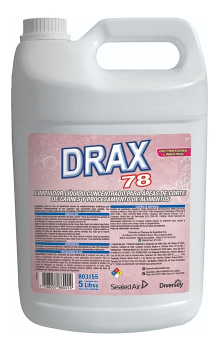 Drax 78 X 5 Lts (diversey)