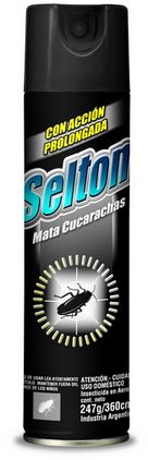 Selton Negro Cucarachas Aerosol