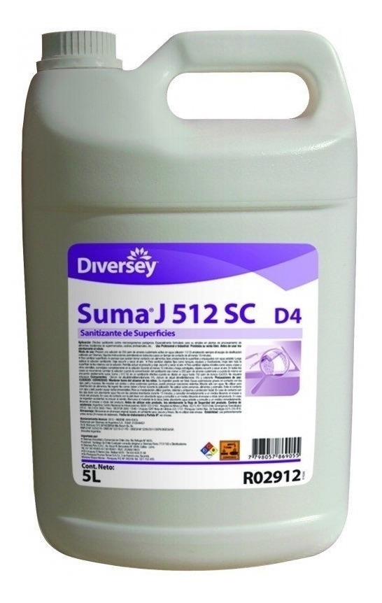 Suma J512 Sc X 5lts (diversey)