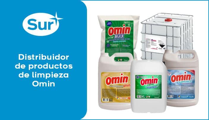 Distribuidor de productos de limpieza Omin