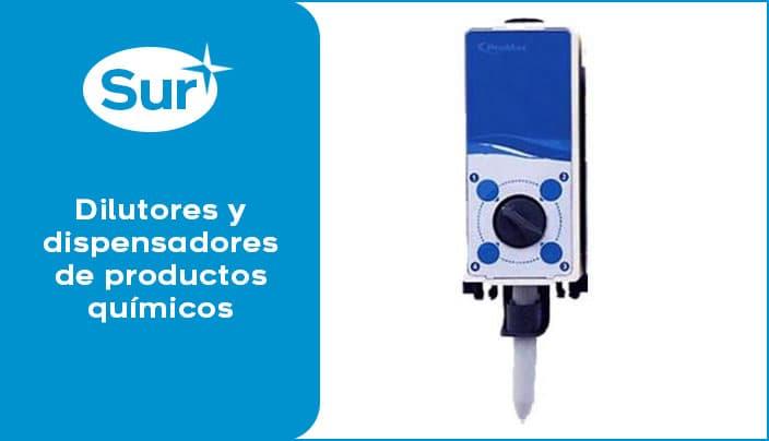 Dilutores y dispensadores de productos químicos