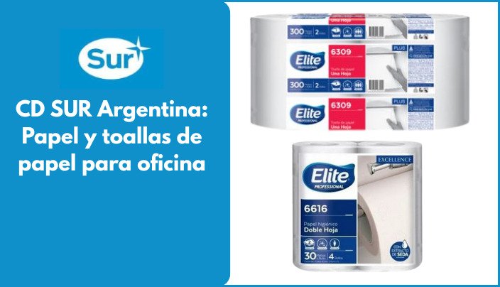 En este momento estás viendo CD SUR Argentina: Papel y toallas de papel para oficina