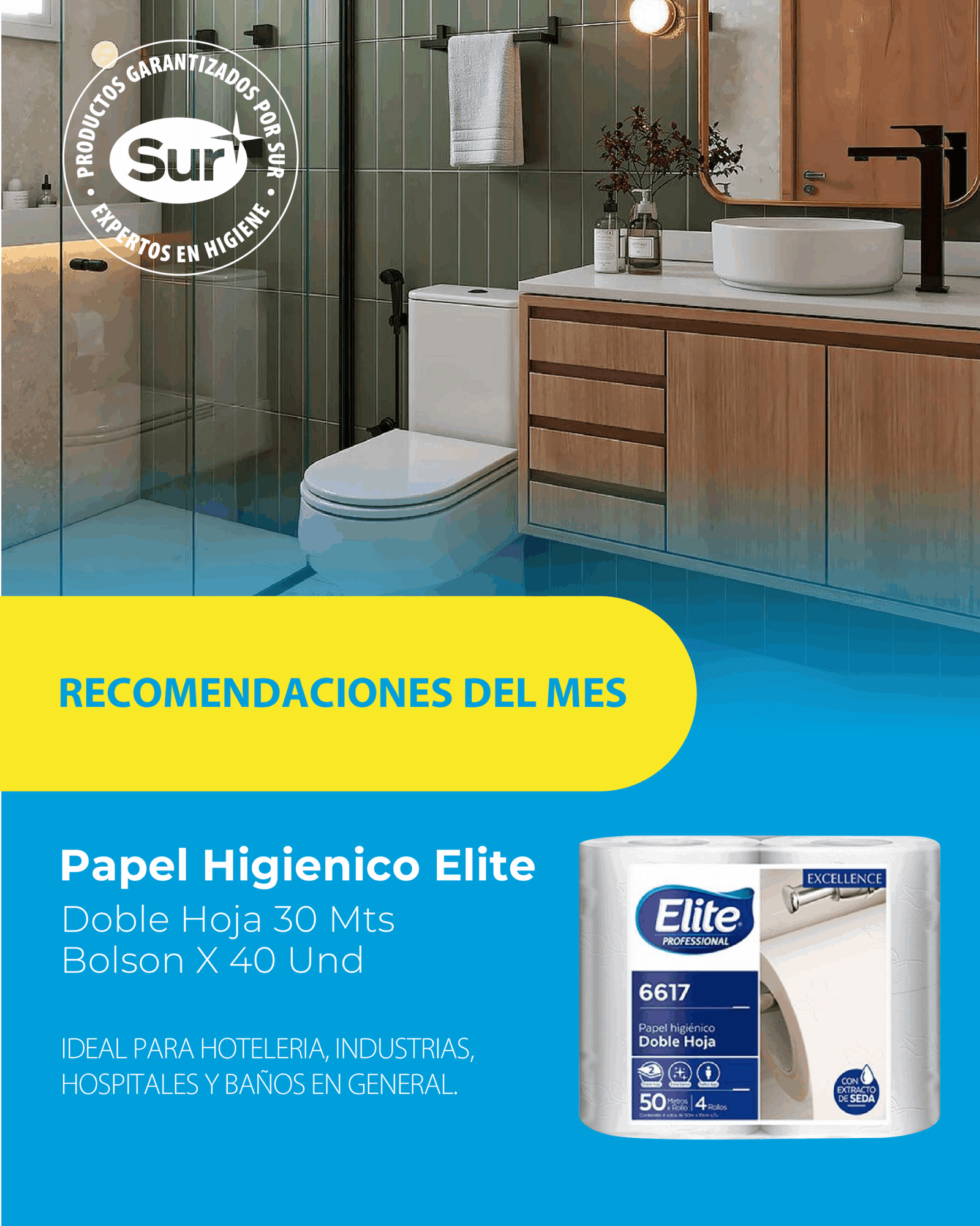 En este momento estás viendo Elite Professional en higiene institucional: Consistencia y rendimiento en cada uso.