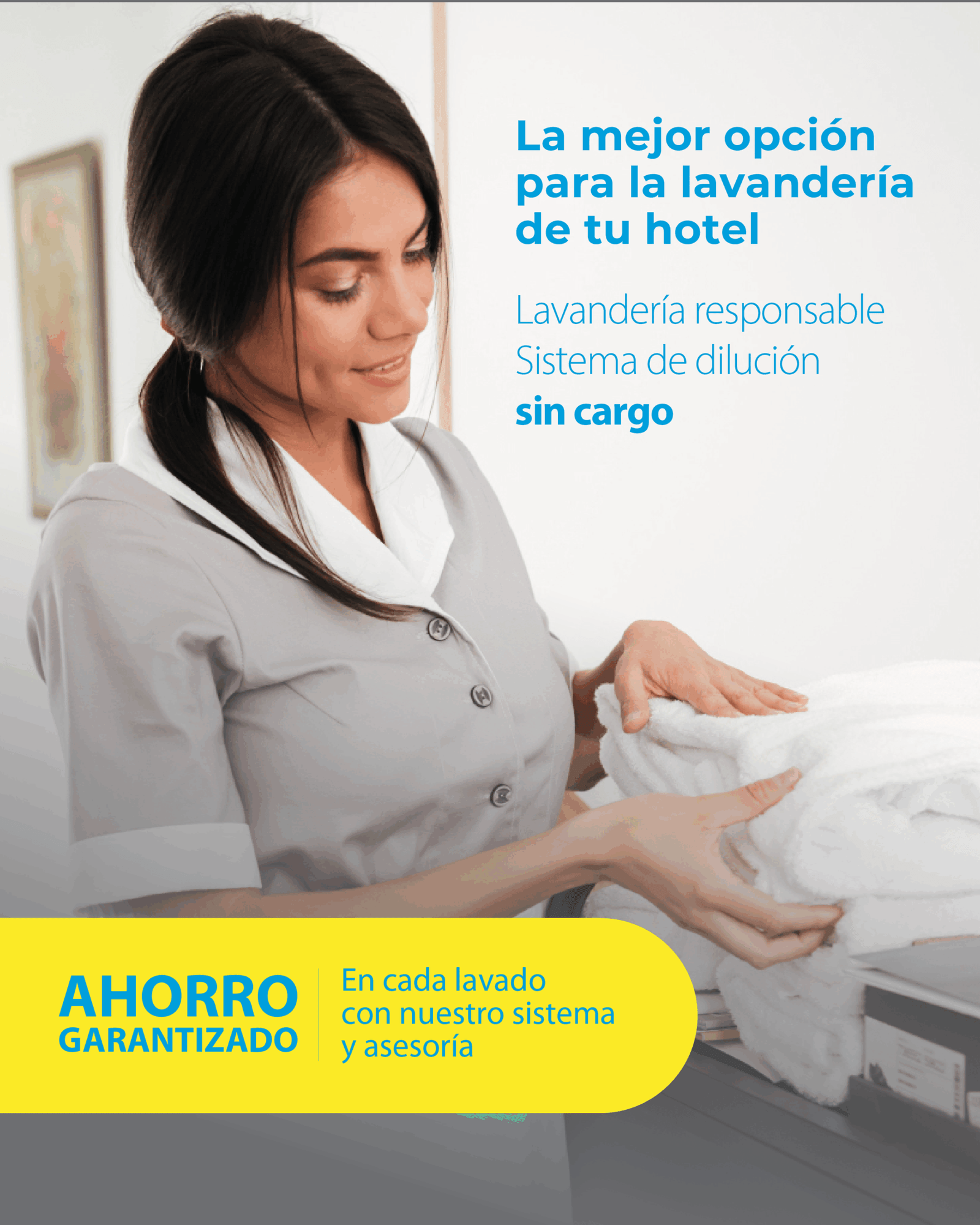 En este momento estás viendo Lavandería hotelera eficiente: Cómo ahorrar en cada lavado sin perder calidad.